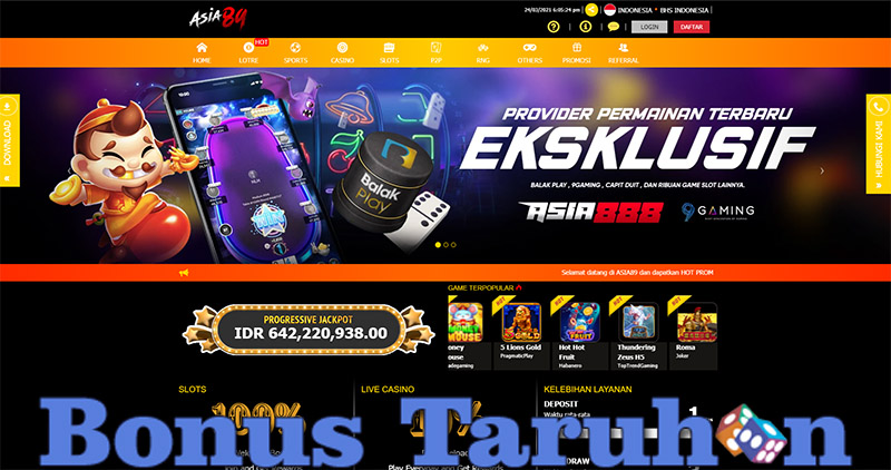 Bonus Dan Promosi Taruhan Bandar Judi Online Asia89