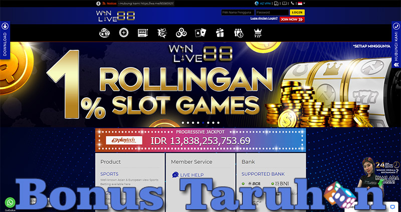 Promo Bonus Perusahaan Judi Online Winlive88