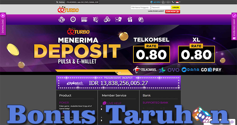 Promo Menarik Dan Bonus Terbesar Perusahaan QQTurbo