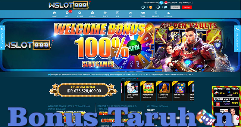 Promosi Dan Bonus Terbesar Dari Perjudian WSlot888