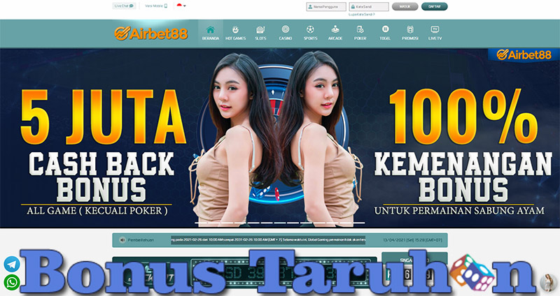 Airbet88 Situs Judi Online Penyedia Bonus Dan Promosi Terbaik