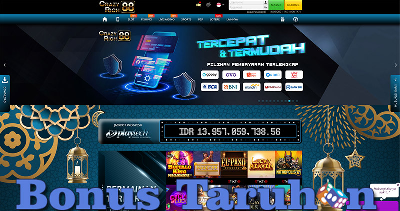 Crazyrich88 Memberikan Bonus Dan Promosi Taruhan Terbesar