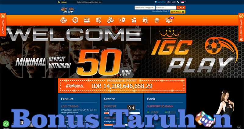 Promo Bonus Dan Hadiah Menarik Dari IGCPlay