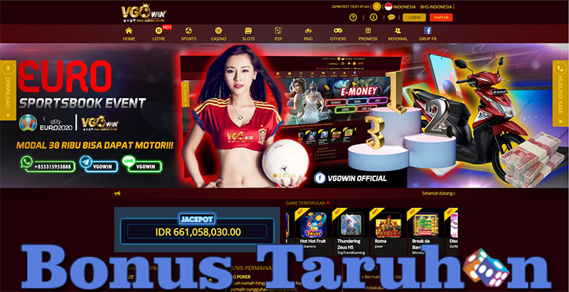 Bonus Permainan Judi Online Terbesar Dan Terlengkap VGOwin