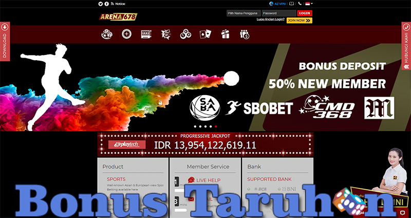 Arena678 Memberikan Bonus Taruhan Terbaik Dengan Extra Cuan