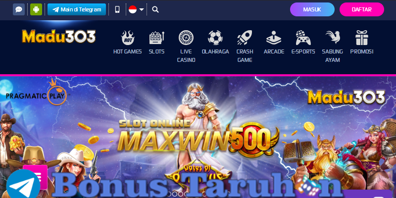 Komisi Bonus Unlimeted Untuk Semua Member Slot Madu 303