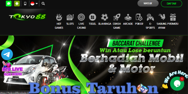 Menampilkan Bonus Harian Terbanyak Di Situs Tokyo88